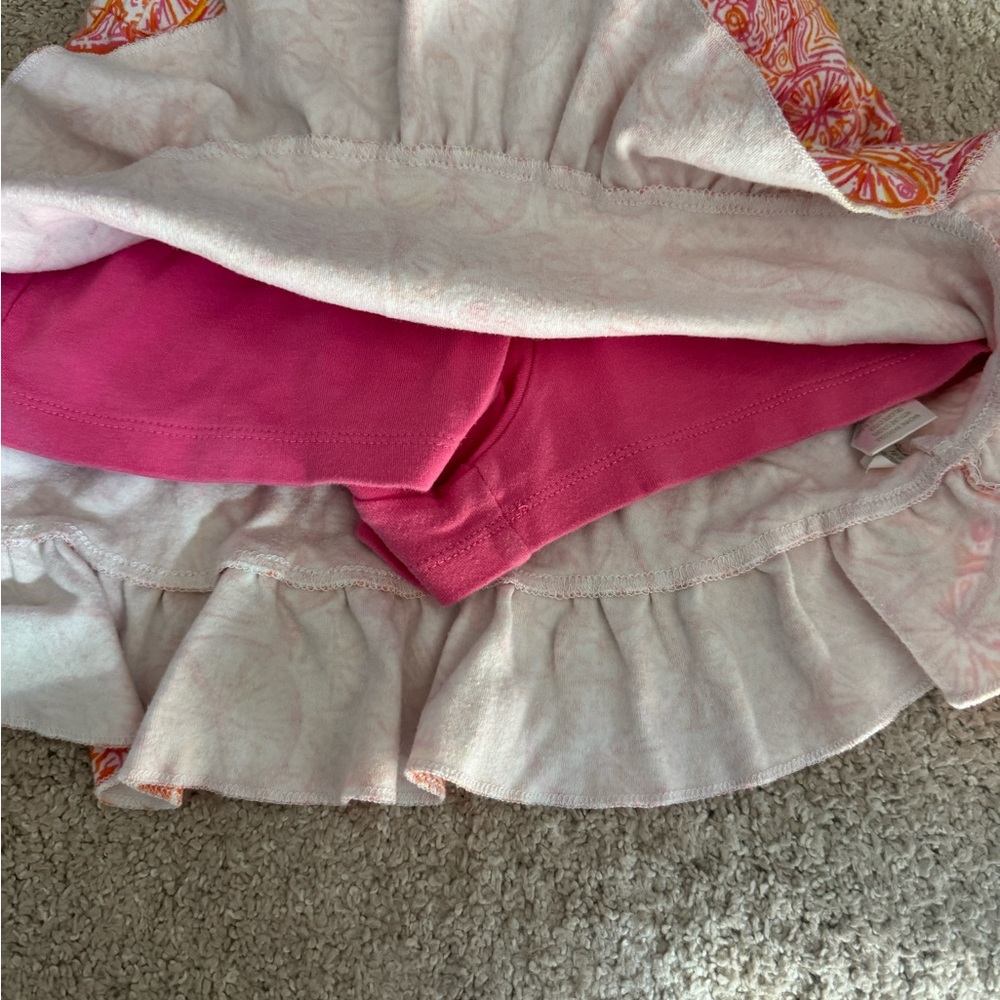 Lilly Pulitzer skort girls size 6-7 - Picture 2 of 3